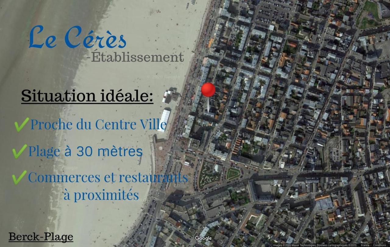 LE CÉRÈS - Proche plage, Lumineux&Respirant Cosy Appt à Berck Exterior foto